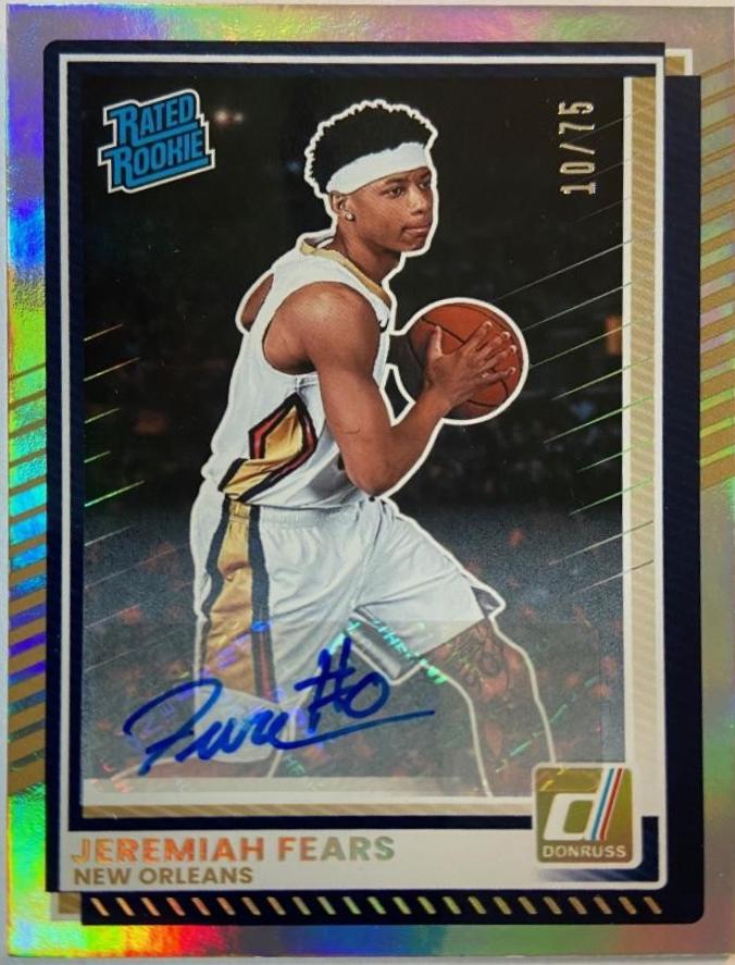Jeremiah Fears [Holo Autograph] #3
