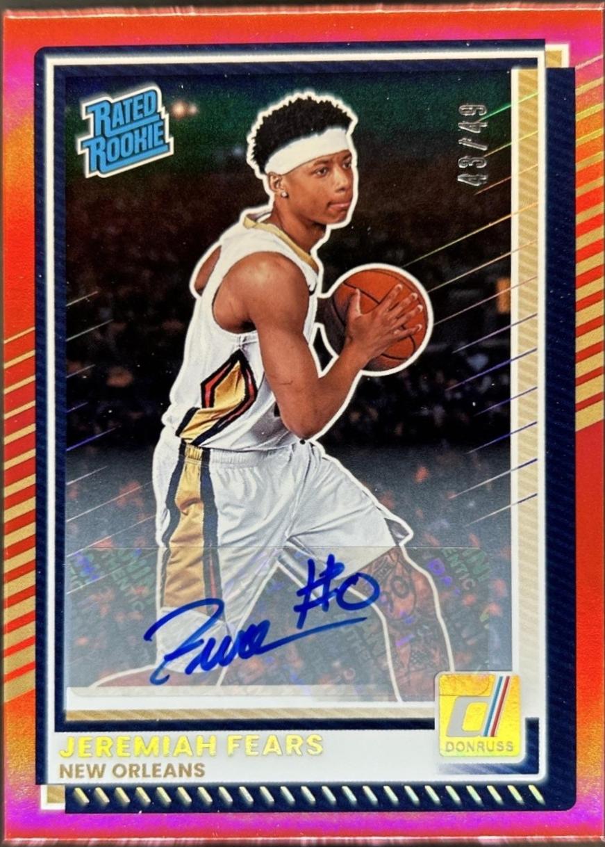 Jeremiah Fears [Red Autograph] #3