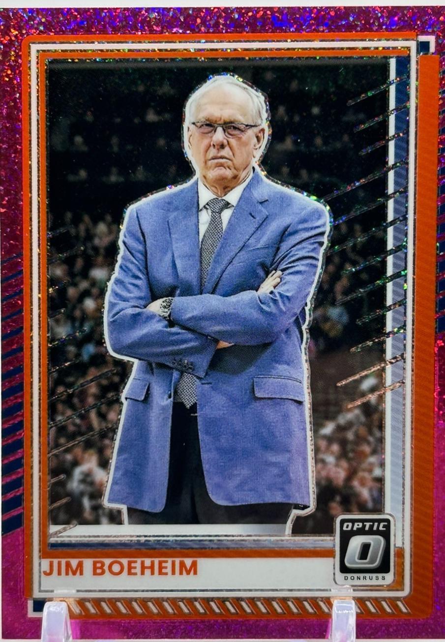 Jim Boeheim [Pink Glitter Optic] #196