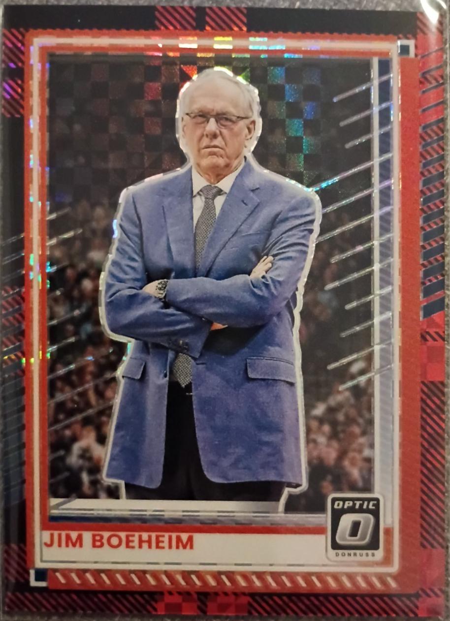 Jim Boeheim [Plaid Optic] #196