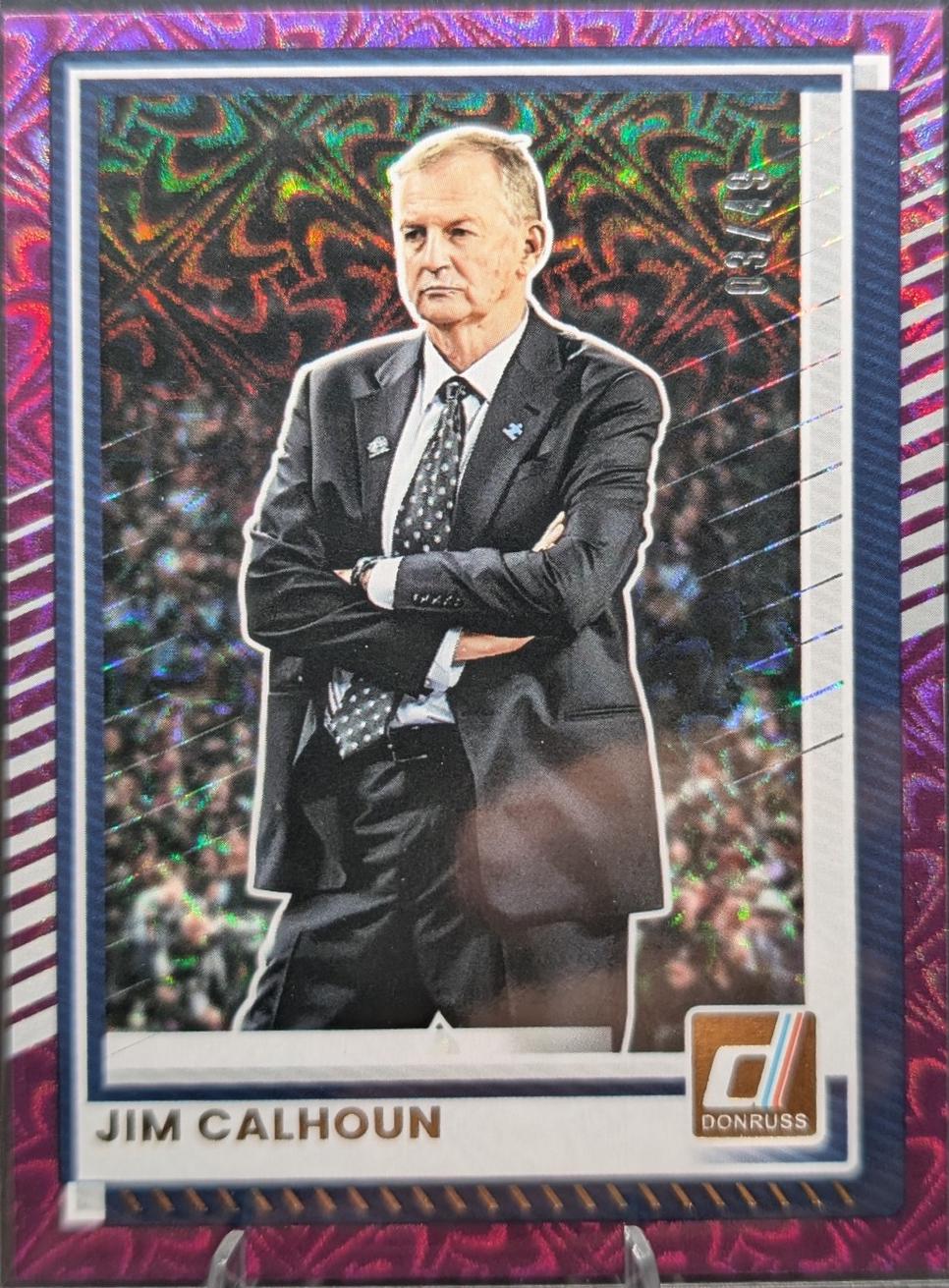 Jim Calhoun [Purple Velocity Optic] #198