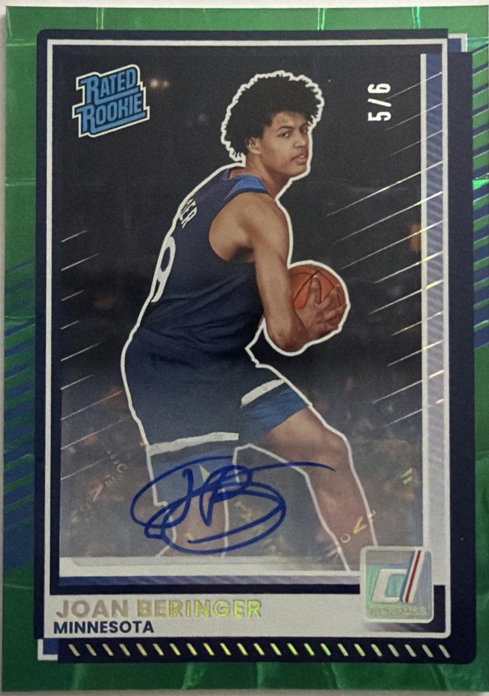 Joan Beringer [Green Autograph] #11