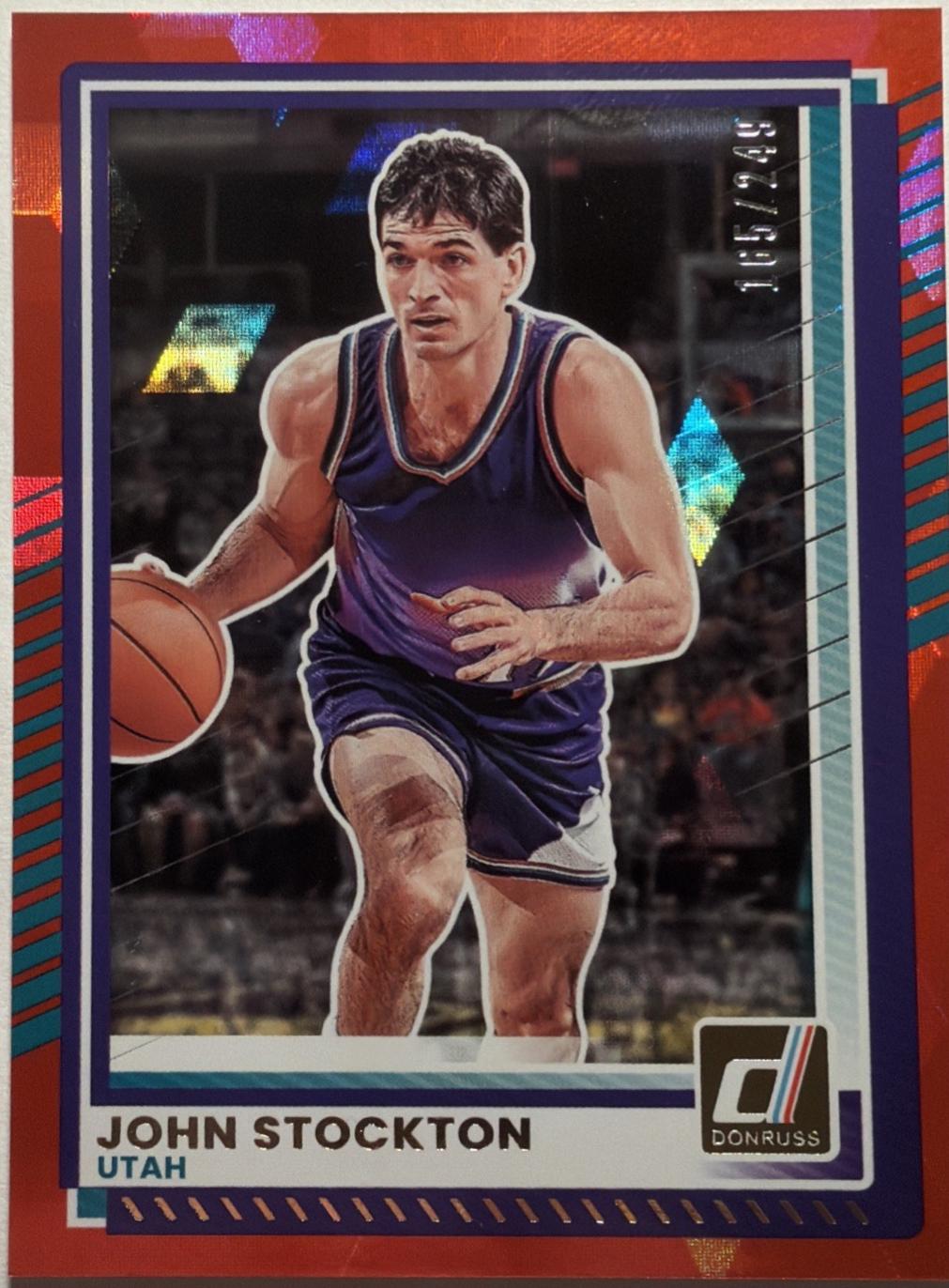 John Stockton [Red Cubic] #136