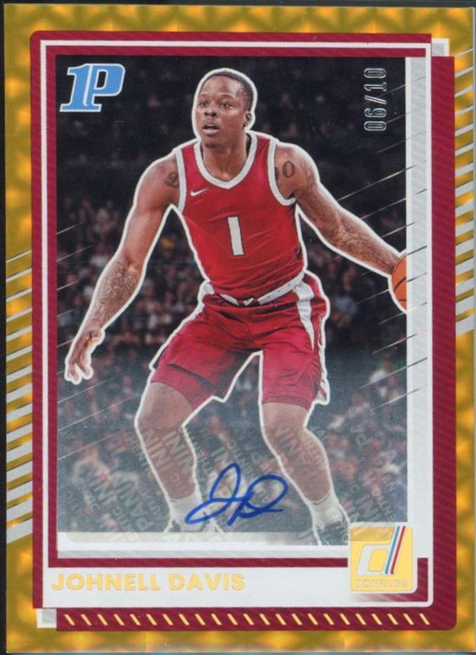 Johnell Davis [Gold Autograph] #77