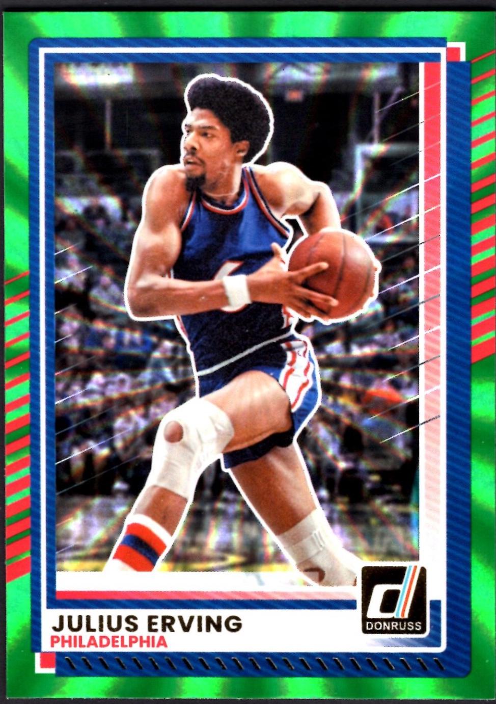 Julius Erving [Holo Green Laser] #137