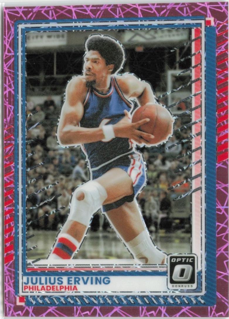 Julius Erving [Pink Velocity Optic] #137