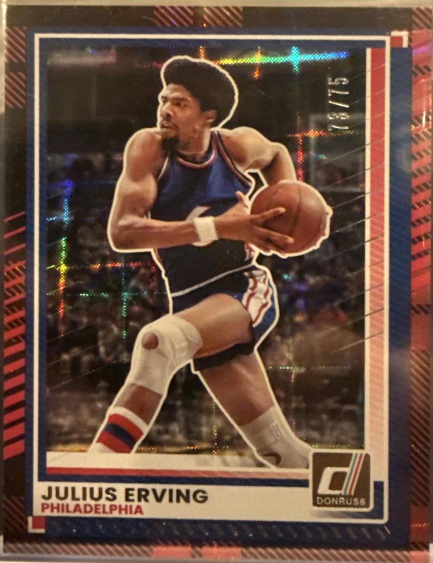Julius Erving [Plaid Optic] #137