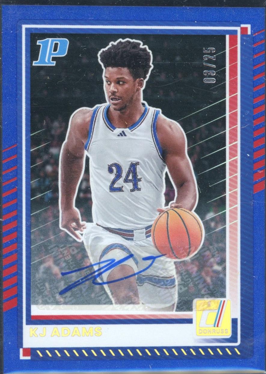 KJ Adams [Blue Autograph] #79