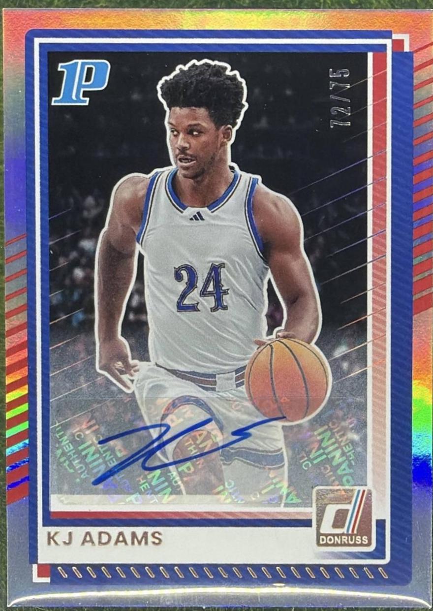 KJ Adams [Holo Autograph] #79
