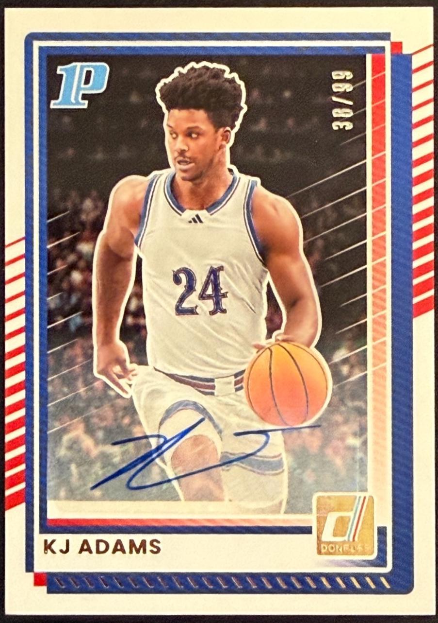 KJ Adams [Orange Lava Autograph] #79