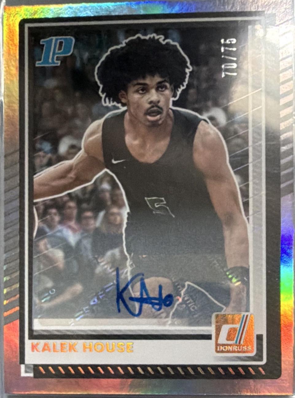 Kalek House [Autograph] #74