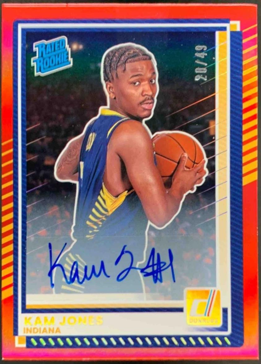 Kam Jones [Red Autograph] #25
