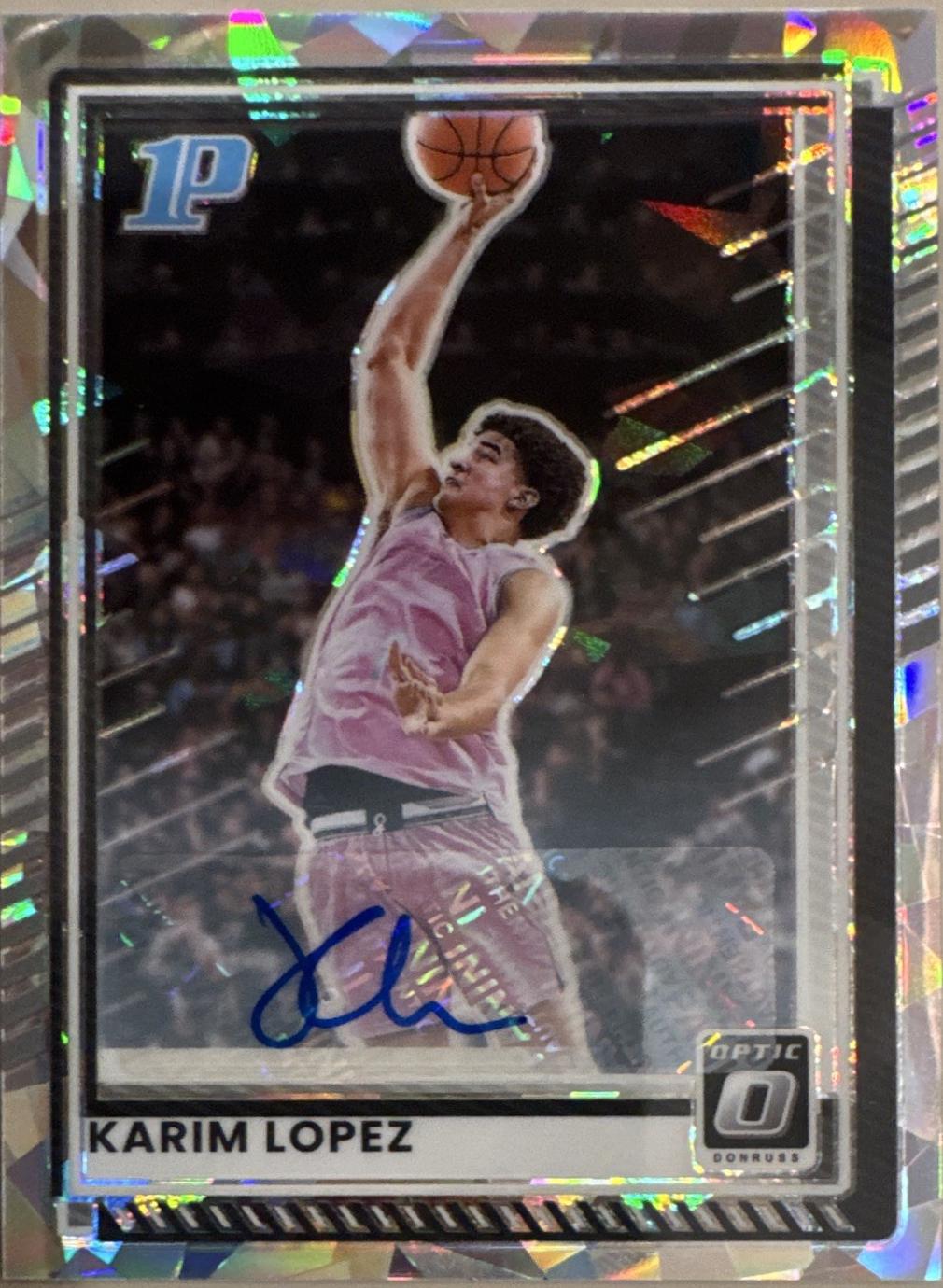 Karim Lopez [Blue Autograph] #92