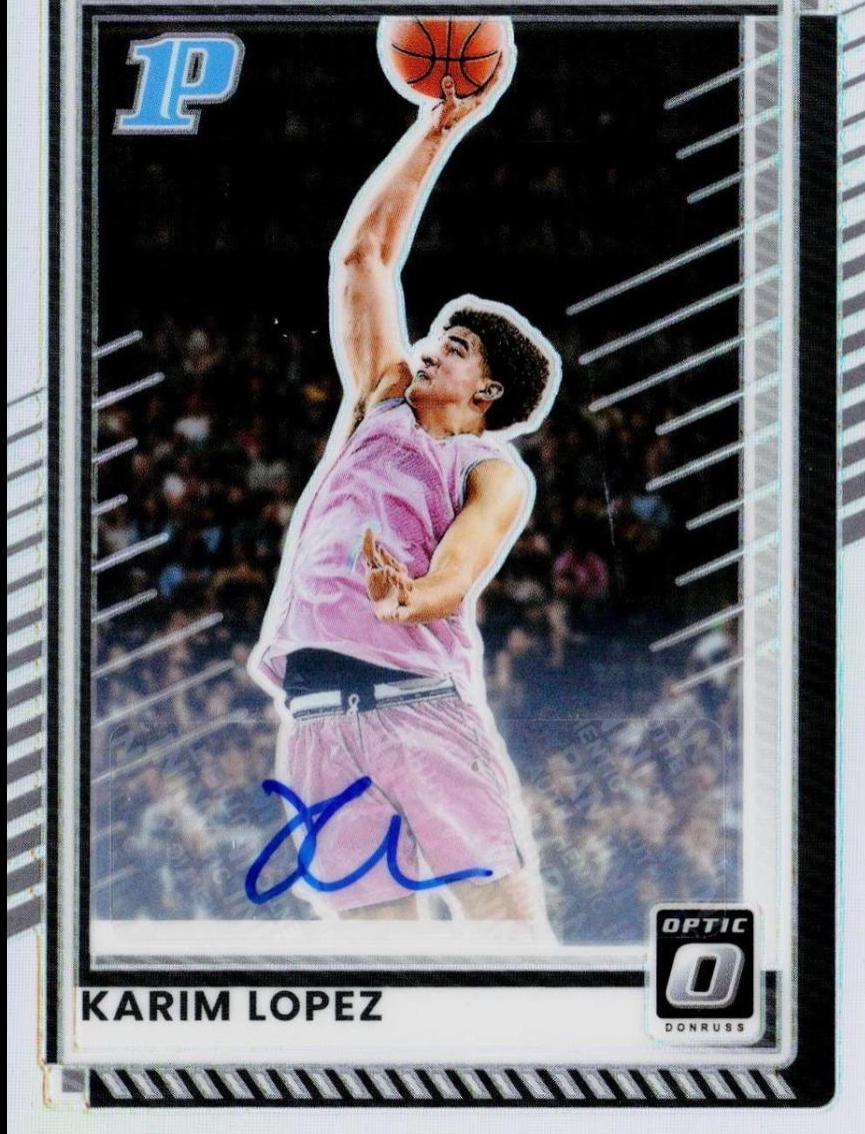 Karim Lopez [Holo Optic Autograph] #92
