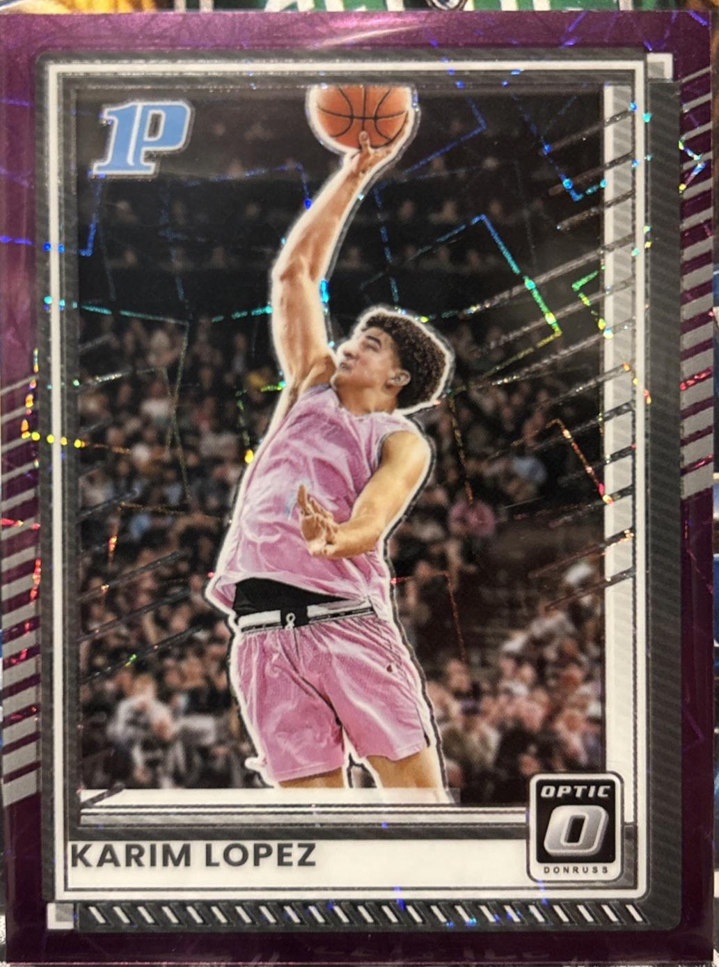 Karim Lopez [Purple Velocity Optic] #92