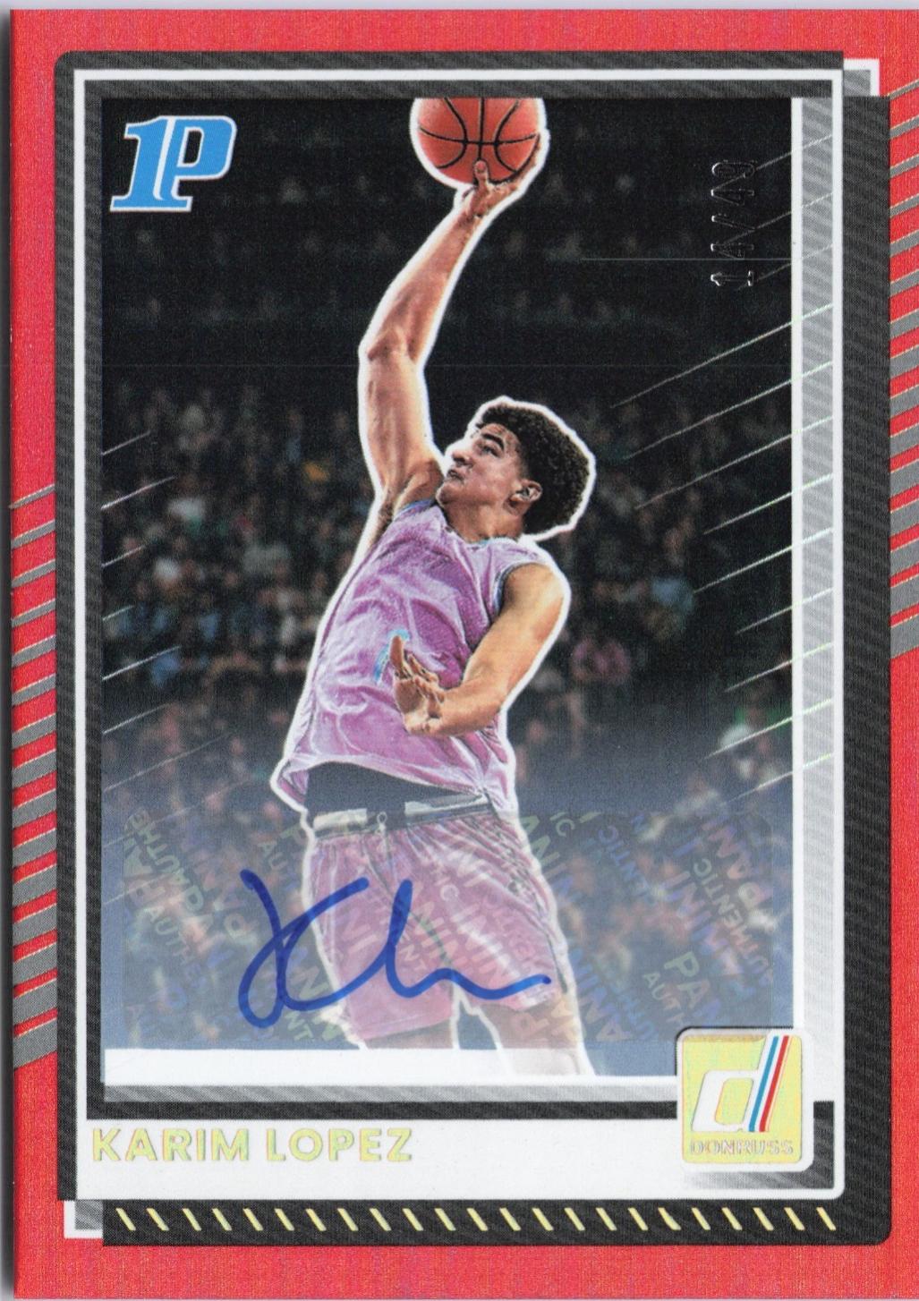 Karim Lopez [Red Autograph] #92