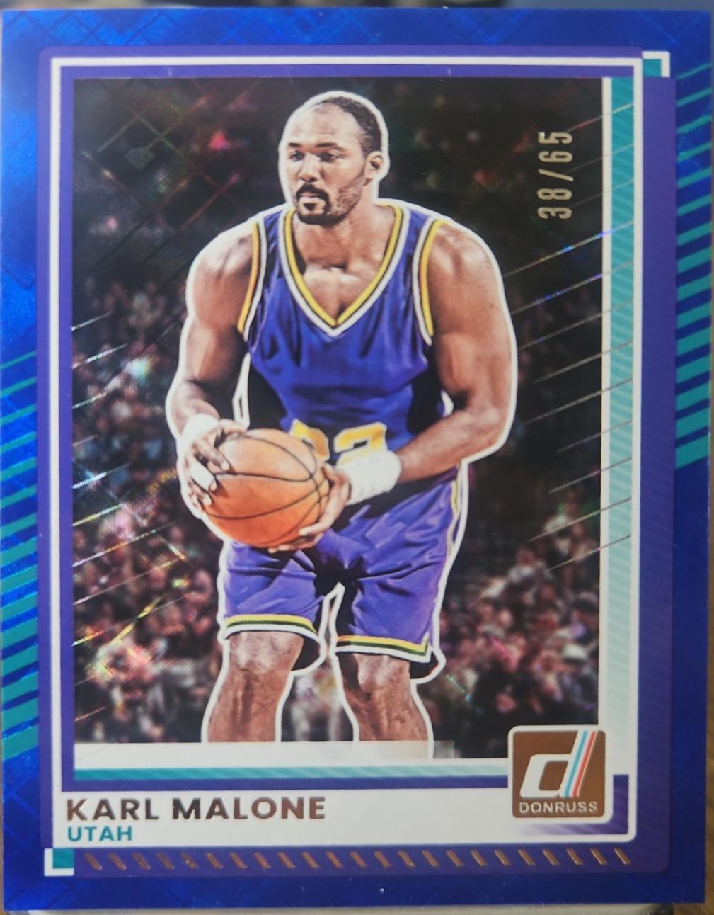 Karl Malone [Blue Optic] #179