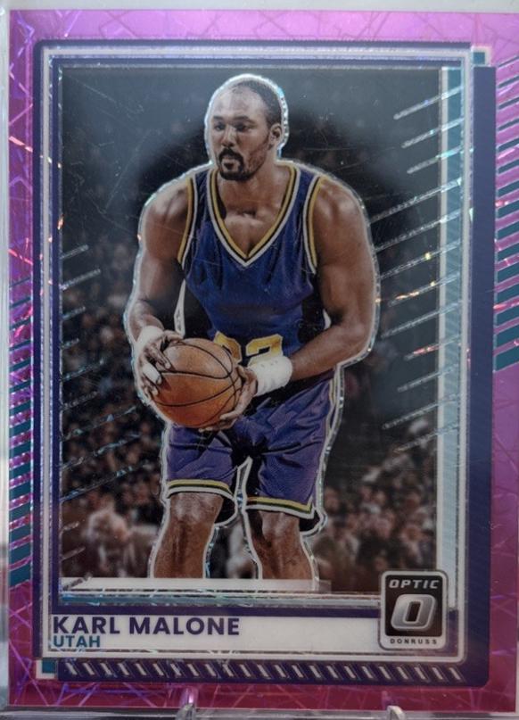 Karl Malone [Pink Velocity Optic] #179