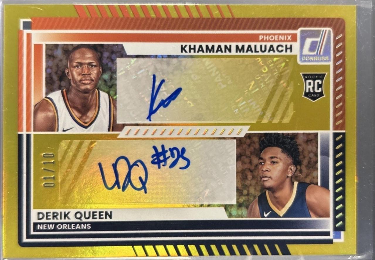 Khaman Maluach [Gold Autograph] #4
