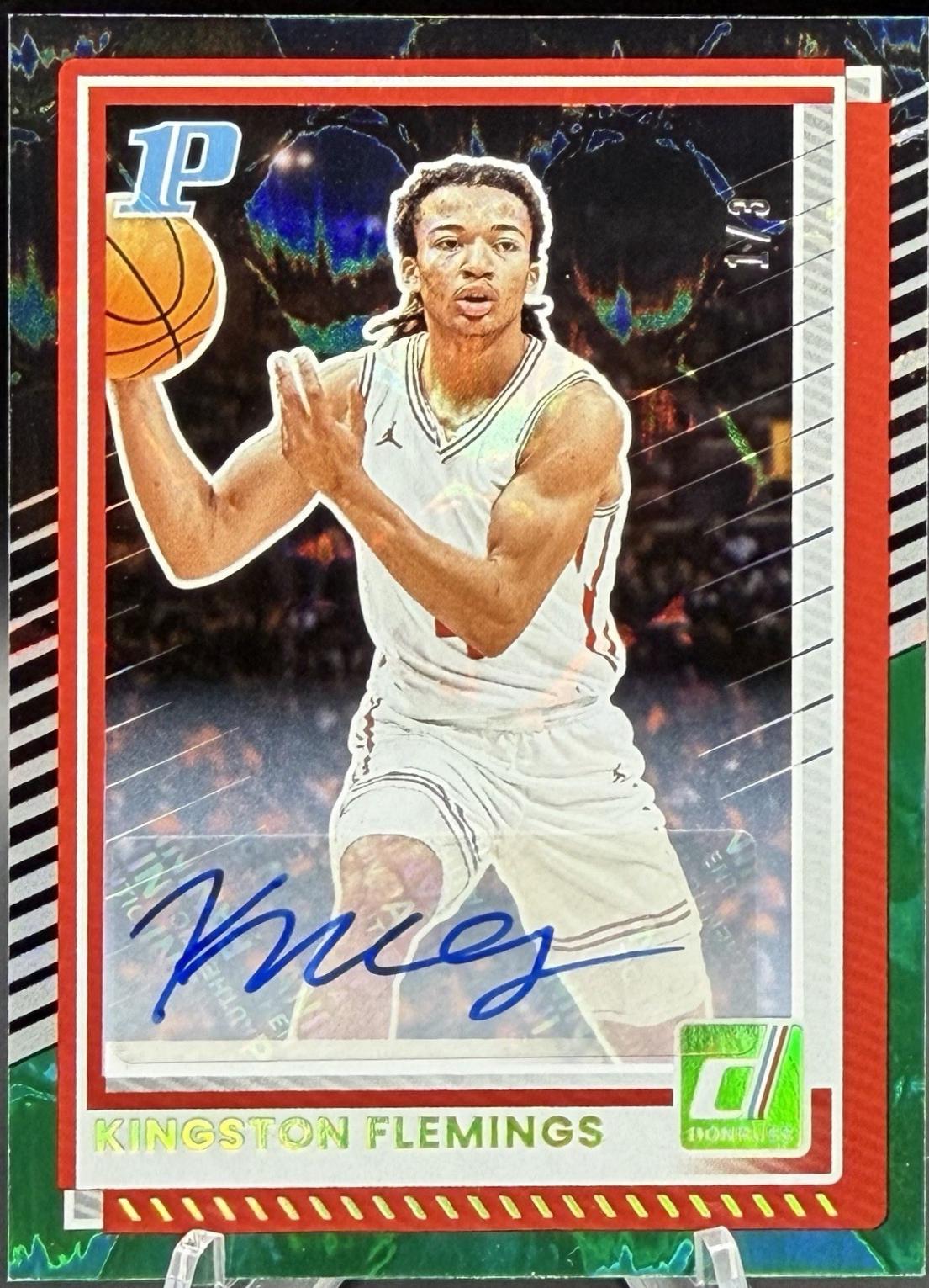 Kingston Flemings [Black Green Autograph] #123