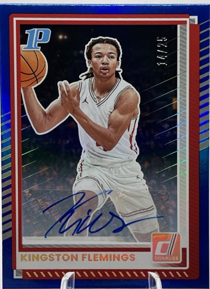 Kingston Flemings [Blue Autograph] #123