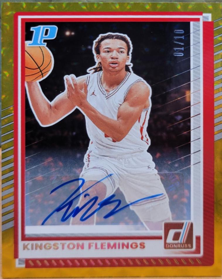 Kingston Flemings [Gold Autograph] #123