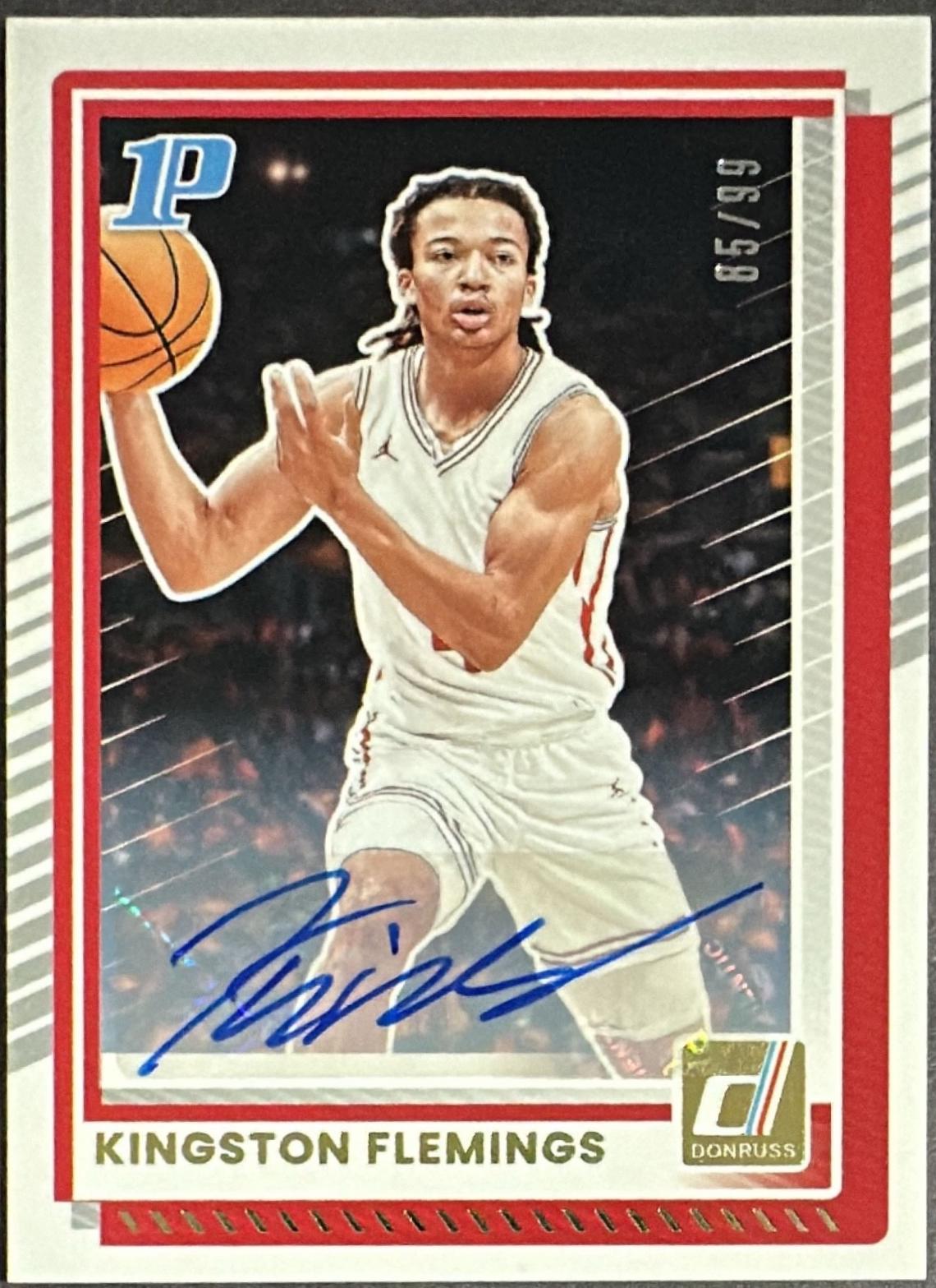 Kingston Flemings [Orange Lava Autograph] #123