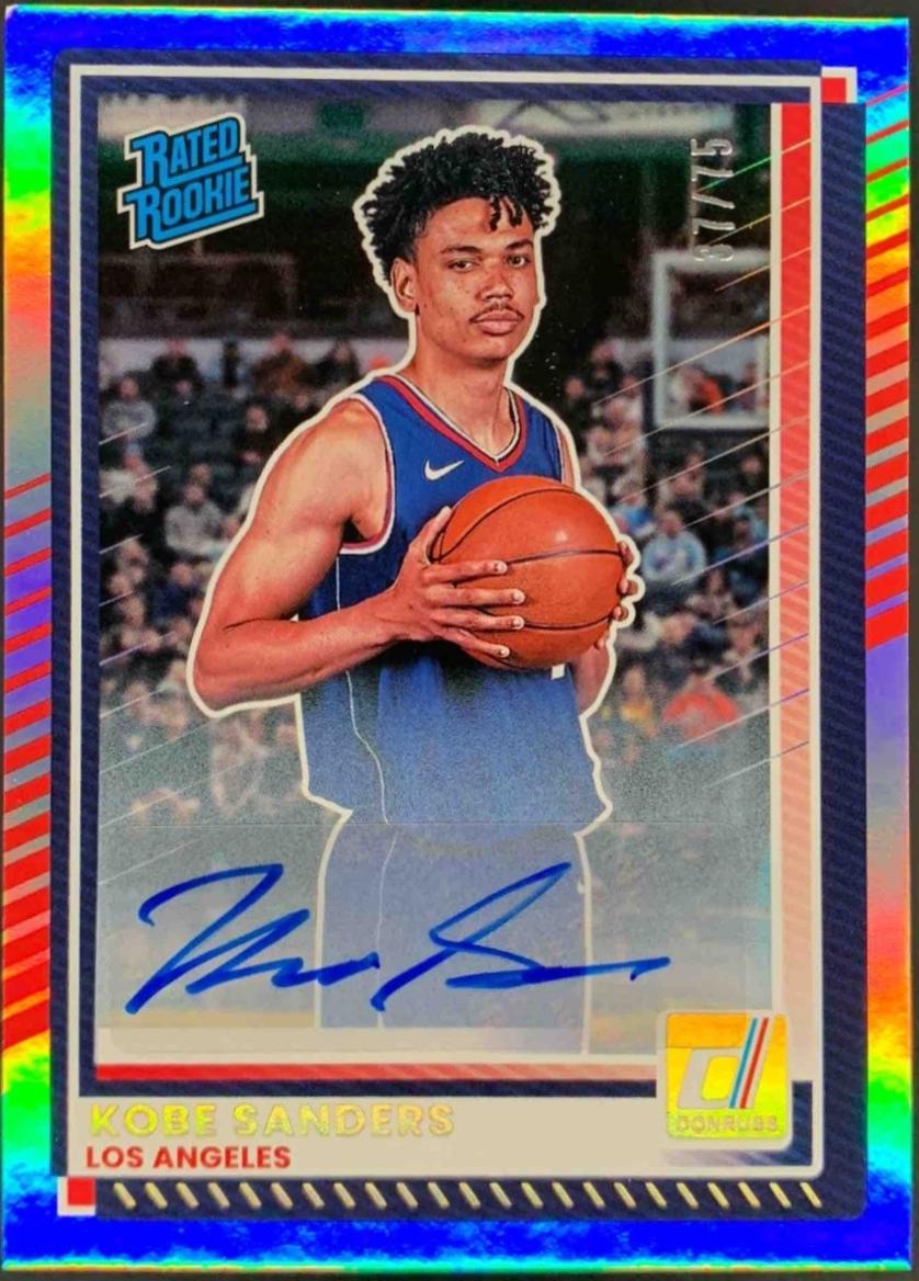 Kobe Sanders [Holo Autograph] #36