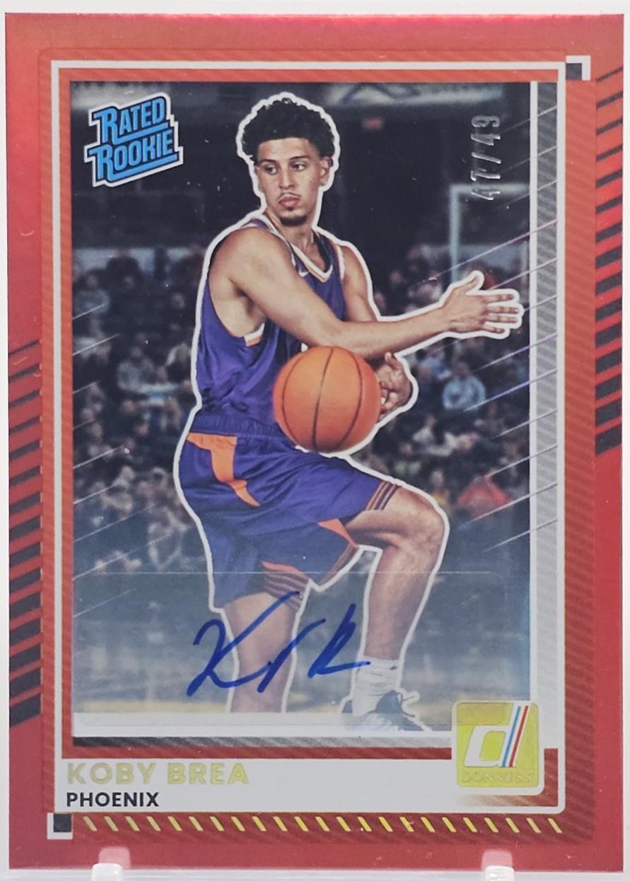 Koby Brea [Red Autograph] #28
