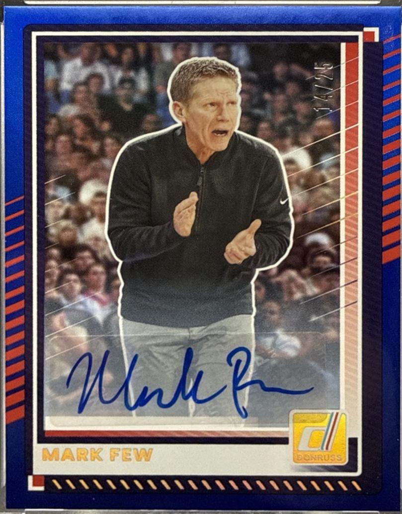 Mark Few [Blue Autograph] #175