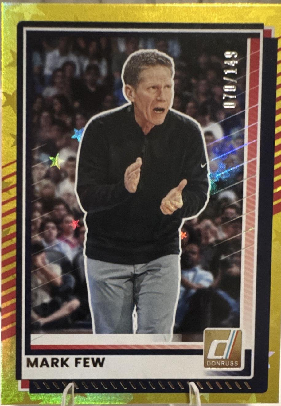 Mark Few [Gold Optic] #175