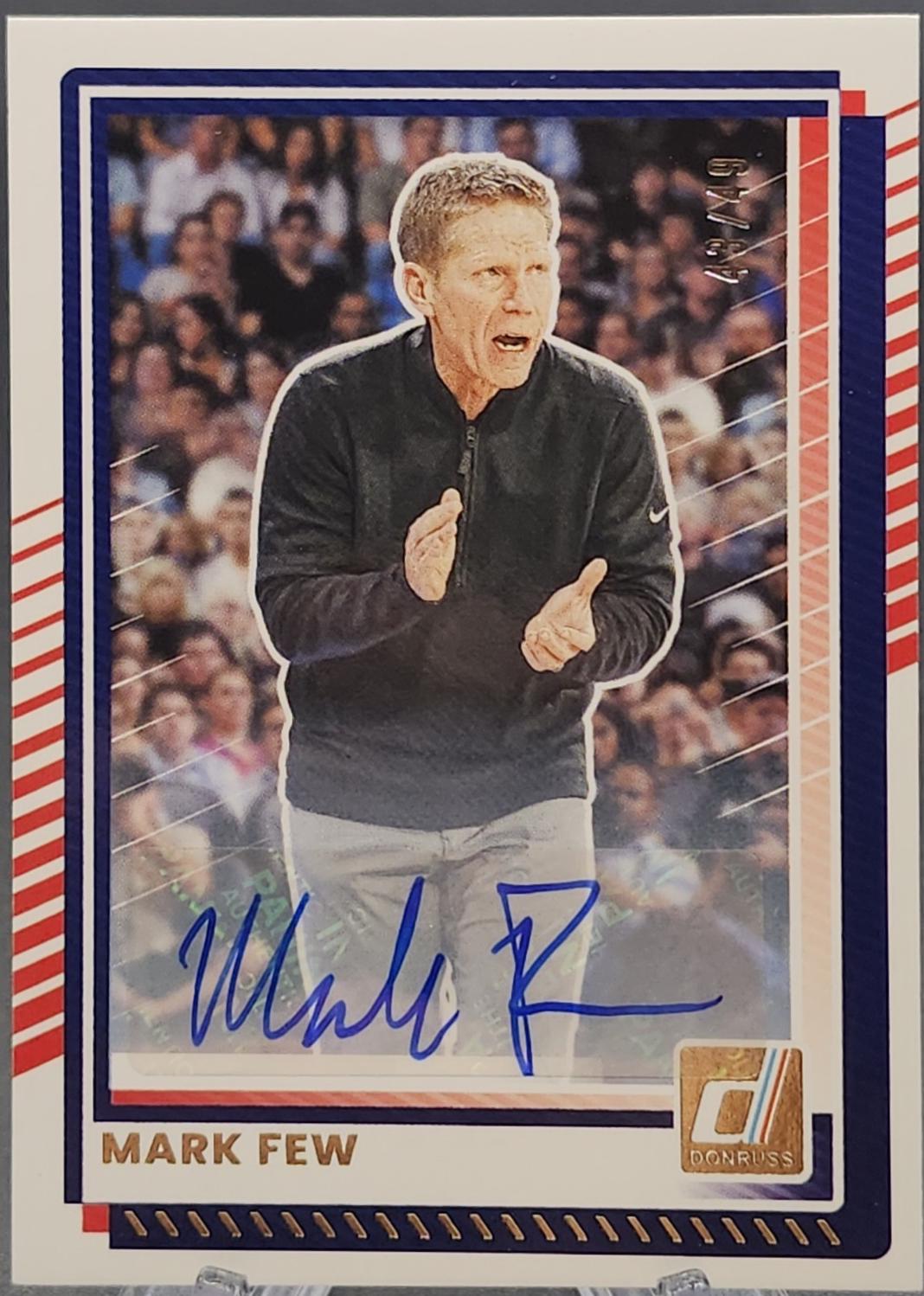 Mark Few [Red Autograph] #175