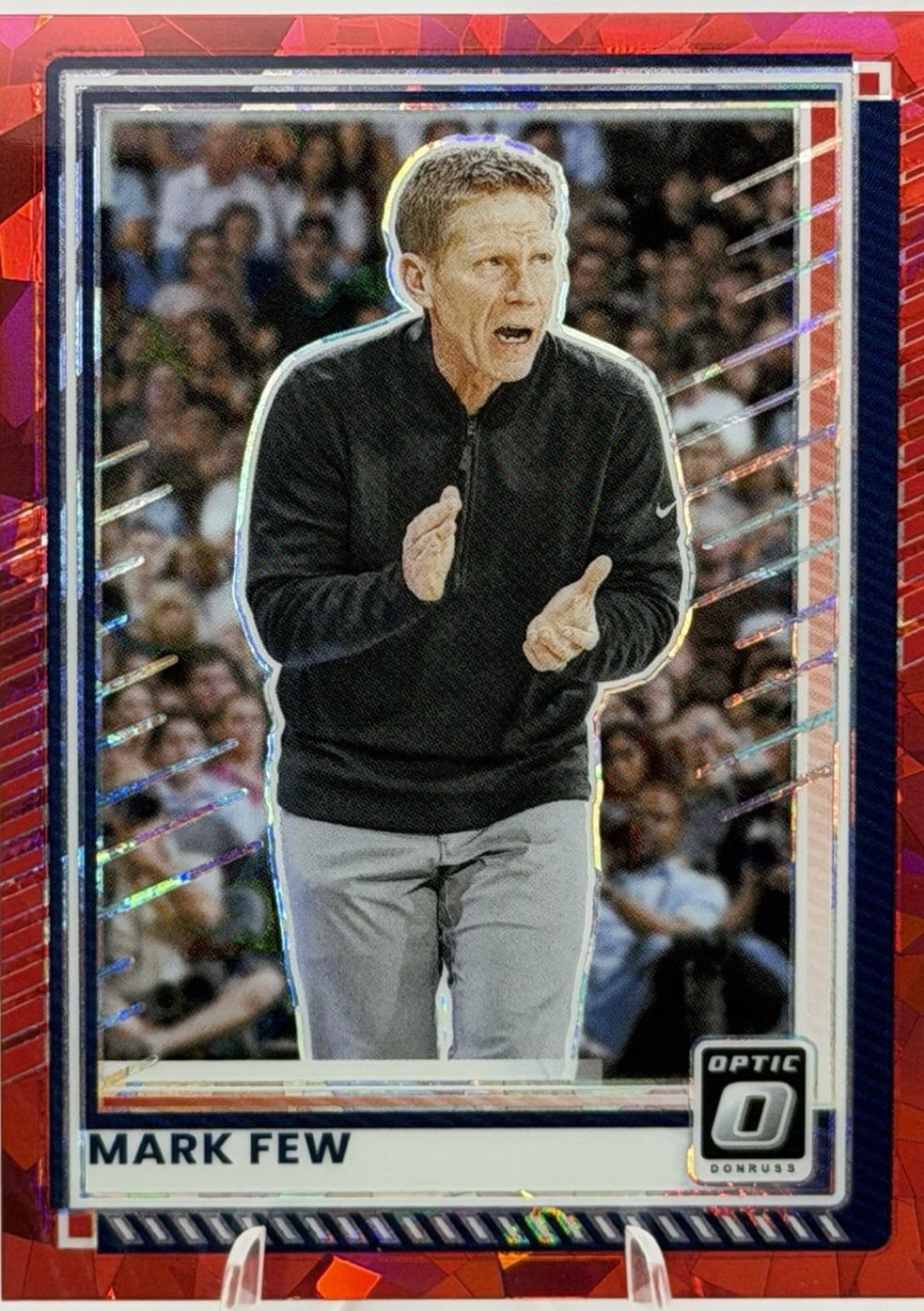 Mark Few [Red Cracked Ice Optic] #175