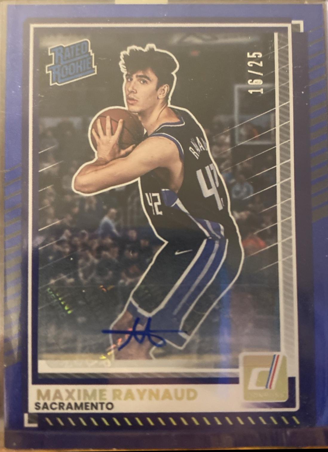 Maxime Raynaud [Blue Autograph] #29
