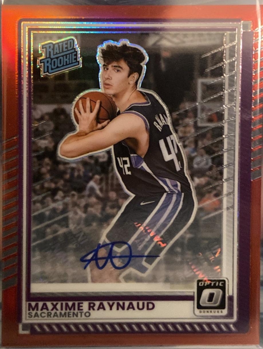 Maxime Raynaud [Red Holo Optic Autograph] #29