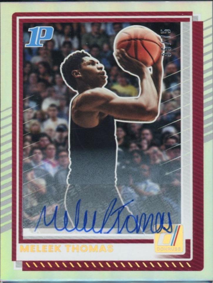 Meleek Thomas [Holo Autograph] #71