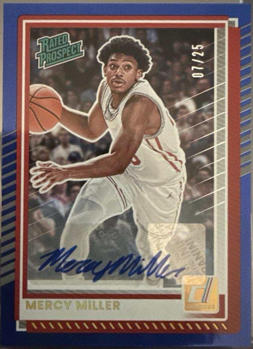 Mercy Miller [Blue Autograph] #55