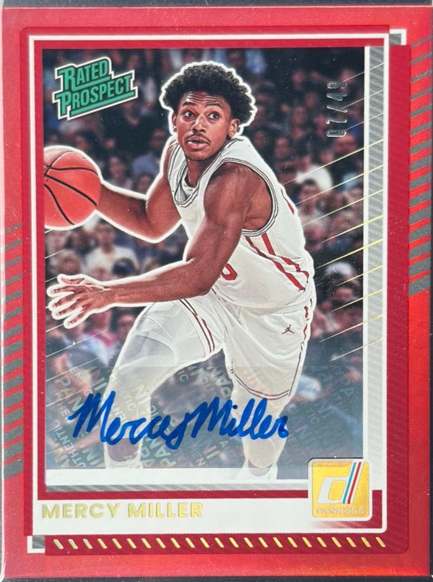 Mercy Miller [Red Autograph] #55