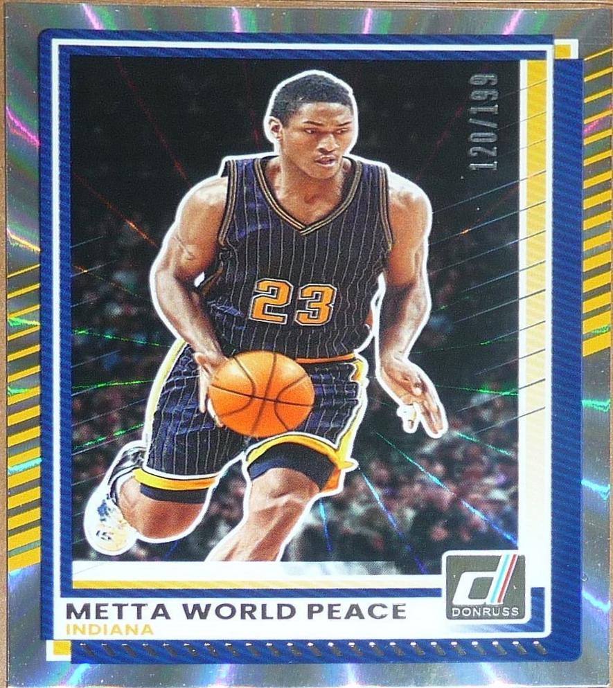 Metta World Peace [Holo Laser] #184