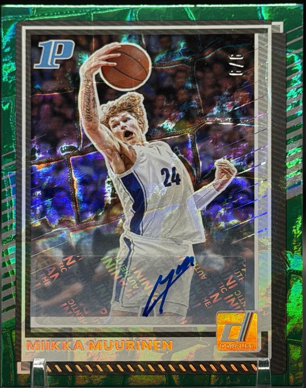 Miikka Muurinen [FOTL Gold Holo Optic Autograph] #168
