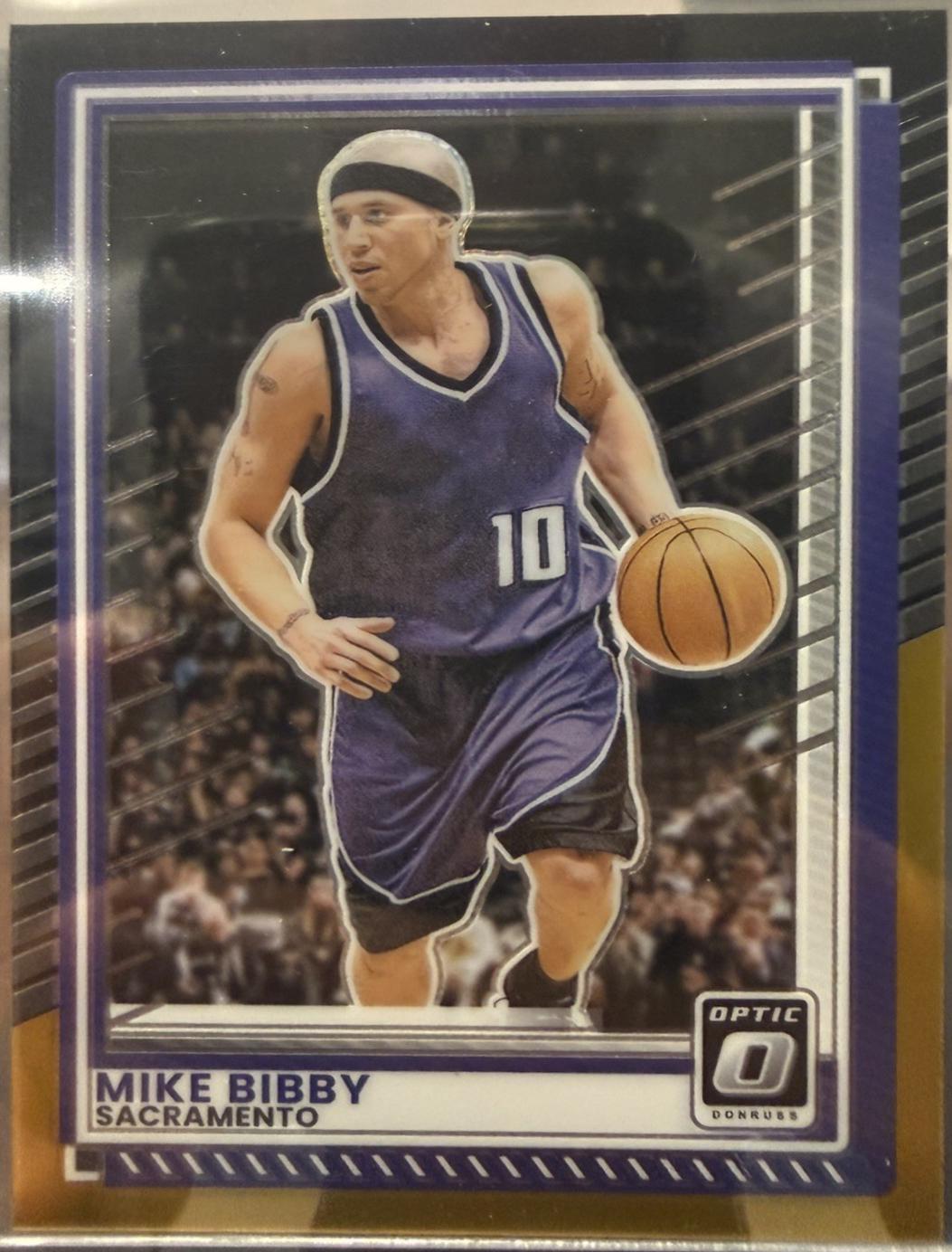 Mike Bibby [Black Gold Optic] #185
