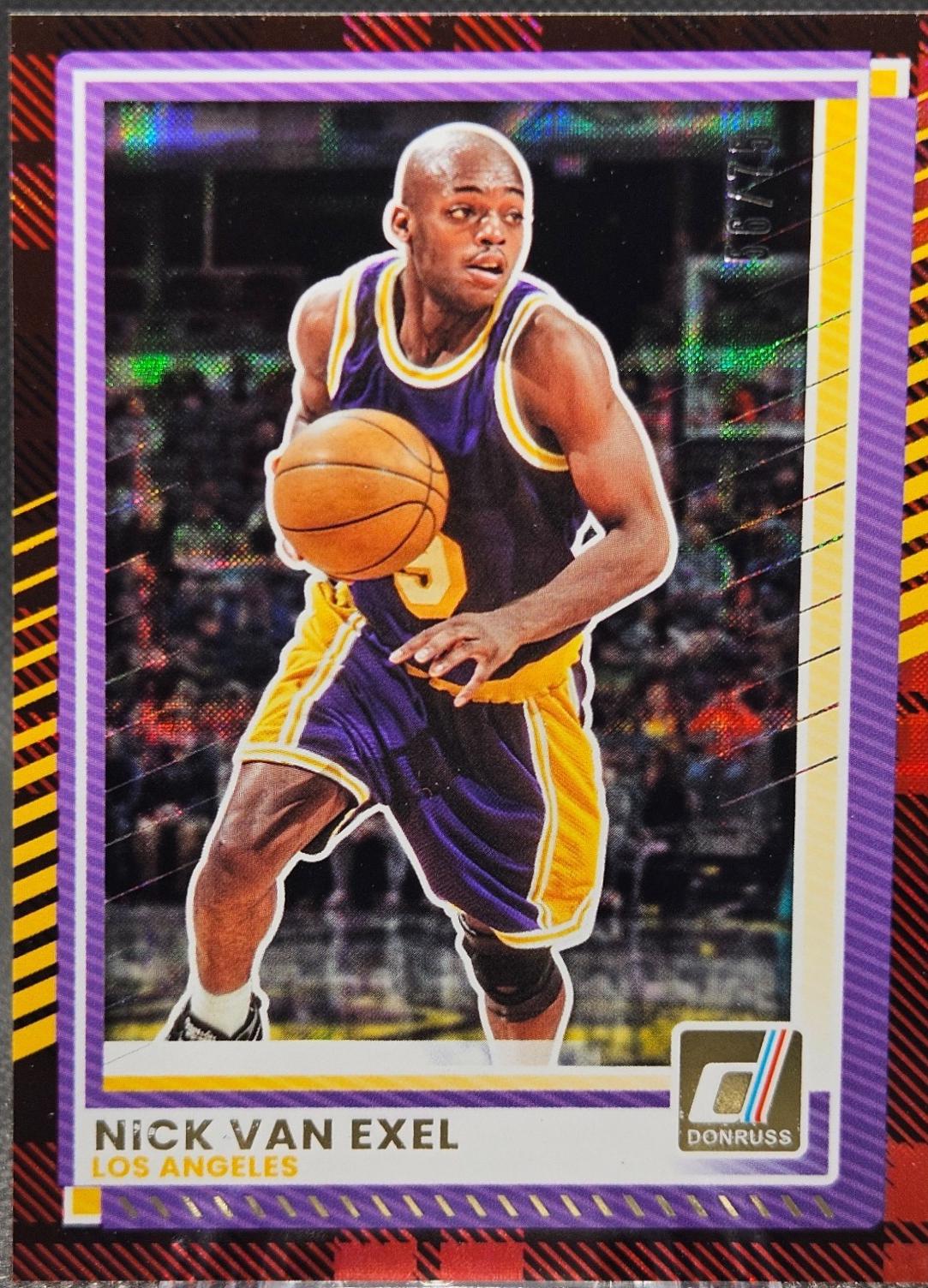 Nick Van Exel [Plaid] #143