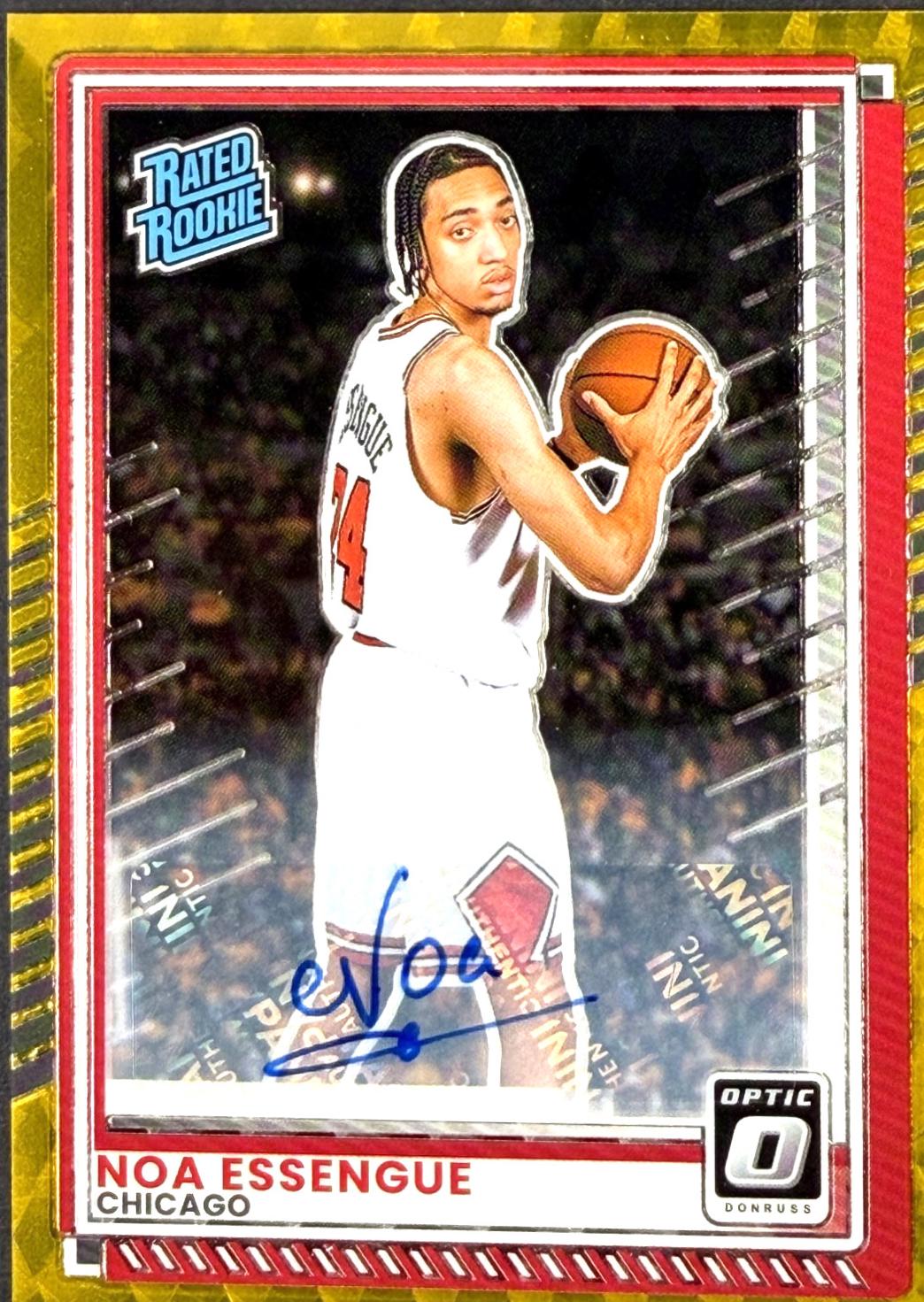 Noa Essengue [FOTL Gold Holo Optic Autograph] #6