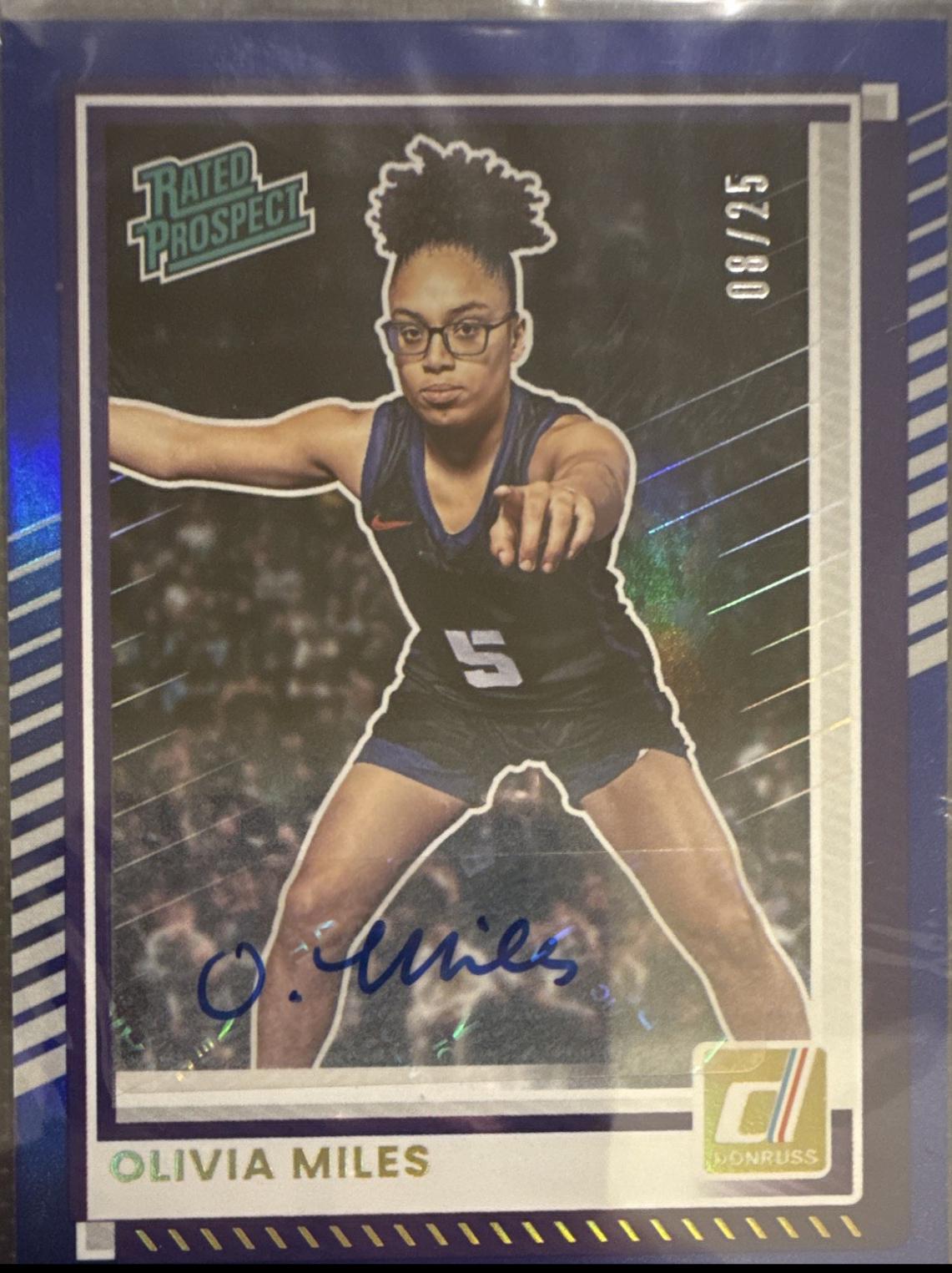 Olivia Miles [Blue Autograph] #89