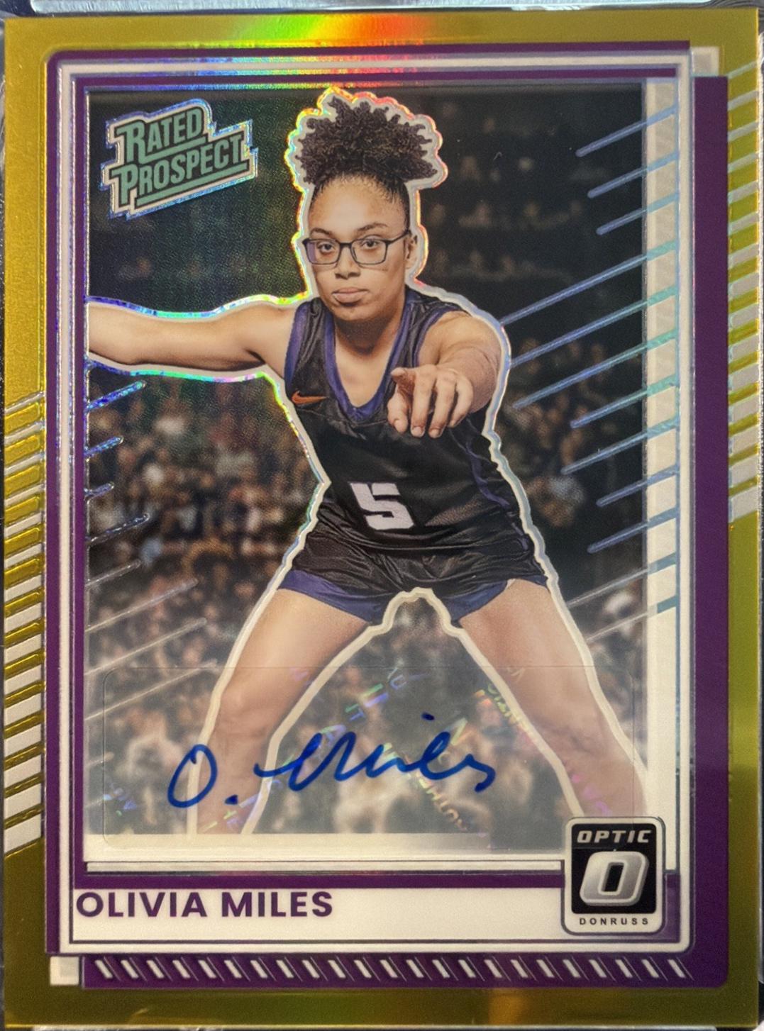 Olivia Miles [Gold Autograph] #89