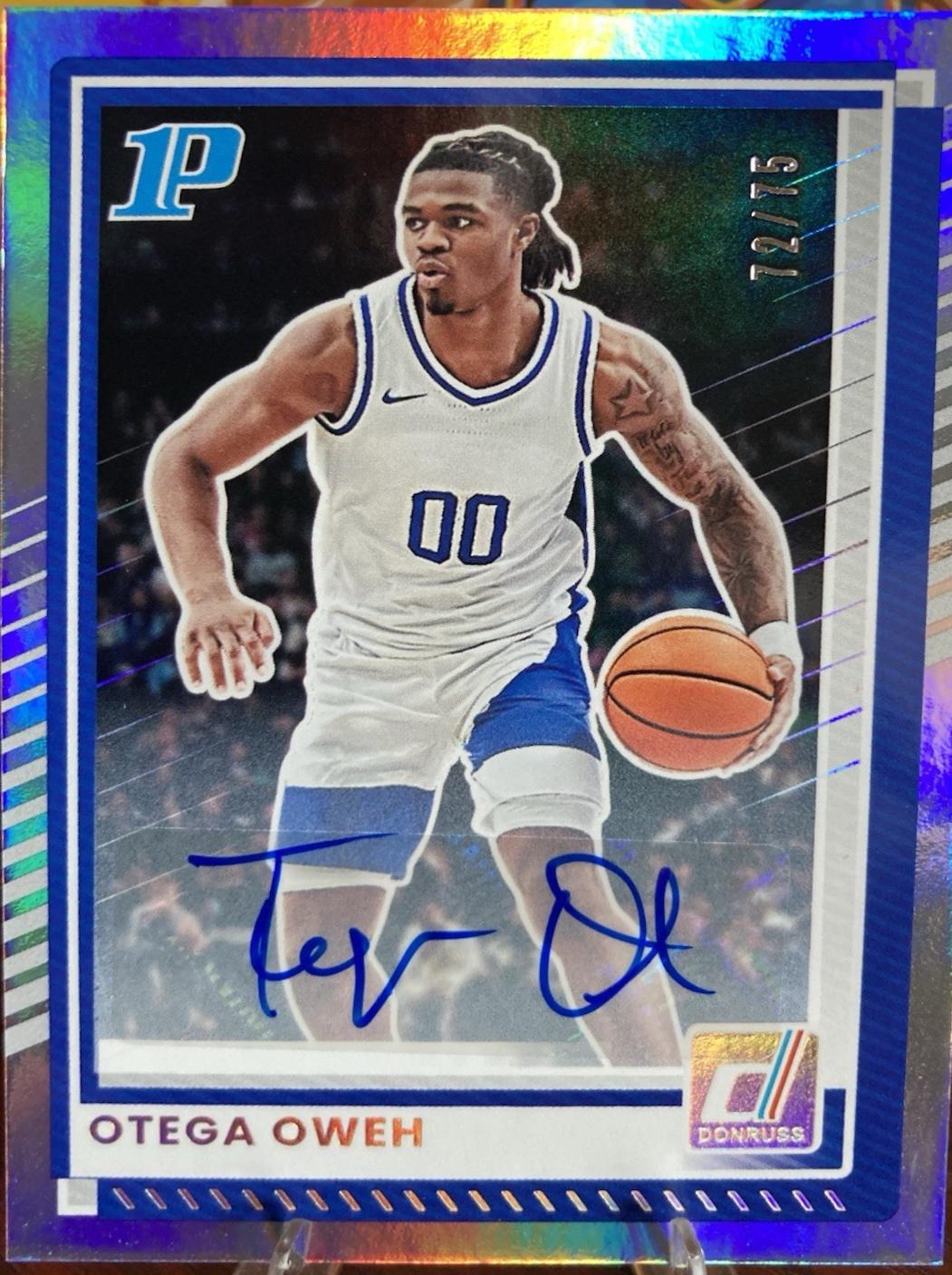 Otega Oweh [Holo Autograph] #80