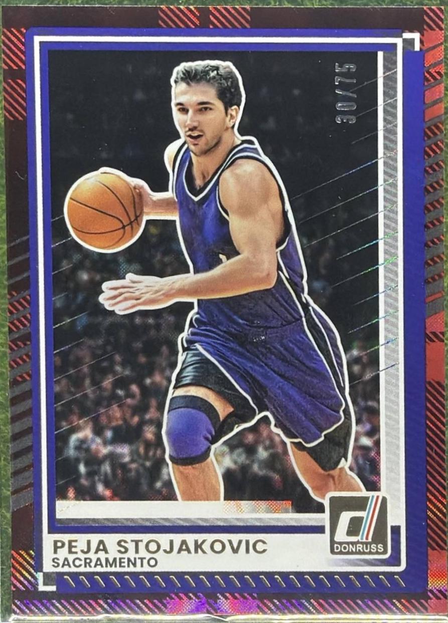 Peja Stojakovic [Plaid] #188