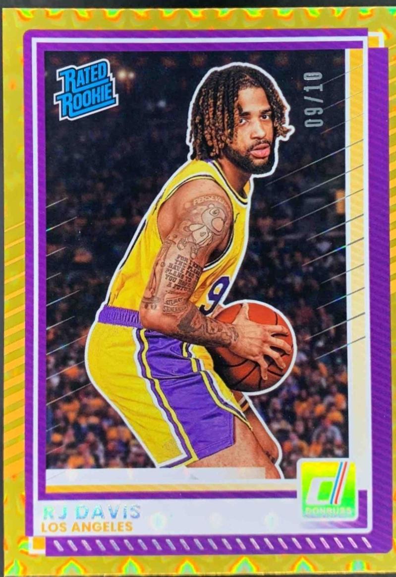 RJ Davis [Gold] #101