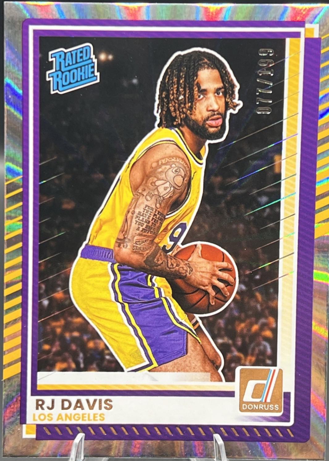 RJ Davis [Holo Laser] #101