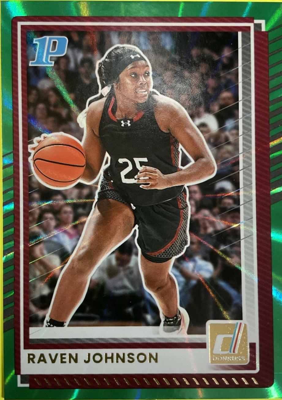 Raven Johnson [Holo Green Laser] #62